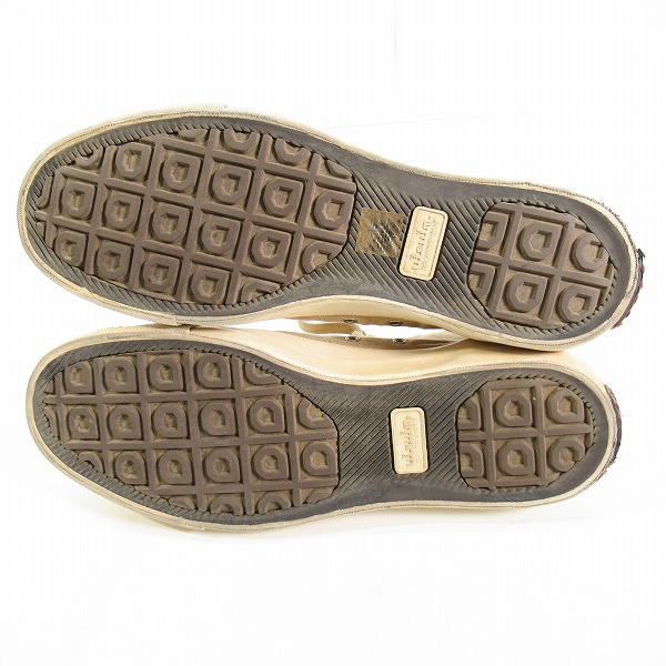実際に弊社で買取させて頂いたVISVIM/ビズビム キャンバス ハイカットスニーカー US8.5の画像 2枚目