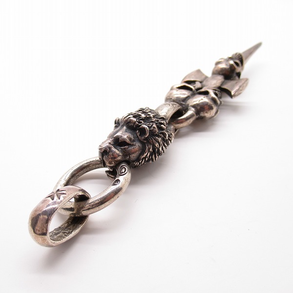 実際に弊社で買取させて頂いた【ギャラ付き/マリア】Gabor/ガボール トリプルスカルダガー w/ライオンヘッド ペンダントの画像 5枚目