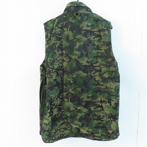 実際に弊社で買取させて頂いたmastermind JAPAN/マスターマインドジャパン wind stopper カモフラ柄ミリタリーベスト MW-VE05-60/Mの画像 1枚目