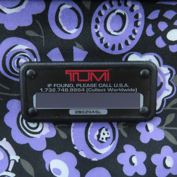 実際に弊社で買取させて頂いたTUMI×ANNA SUI/トゥミ×アナスイ コラボ キャリーケースの画像 6枚目