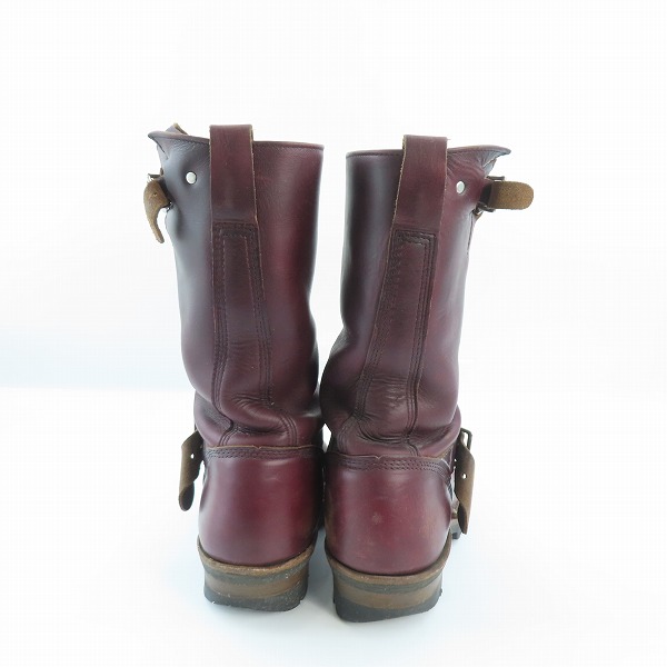 実際に弊社で買取させて頂いたWHITE'S BOOTS/ホワイツブーツ エンジニアブーツ BURGANDY MB9165-V 7Eの画像 1枚目