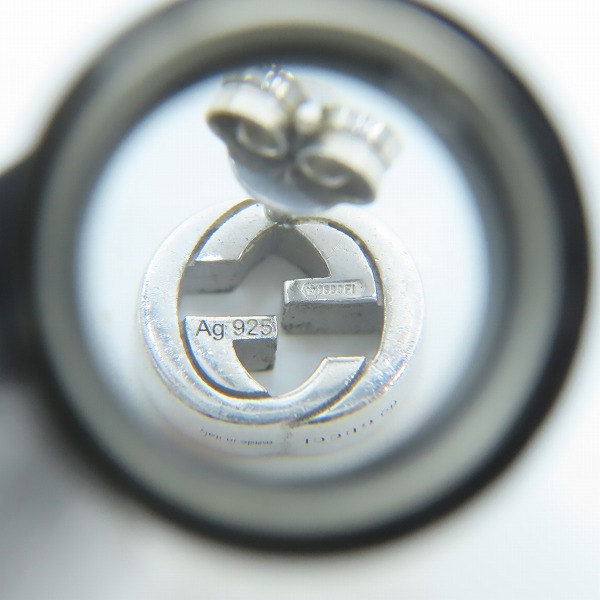 実際に弊社で買取させて頂いたGUCCI/グッチ GGロゴ ピアス 片耳 の画像 3枚目