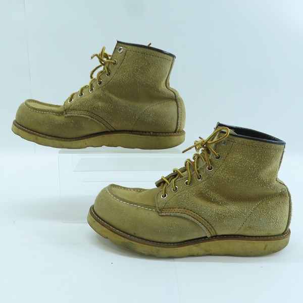 実際に弊社で買取させて頂いたRED WING/レッドウィング アイリッシュセッター スウェード ブーツ/8.5Eの画像 3枚目