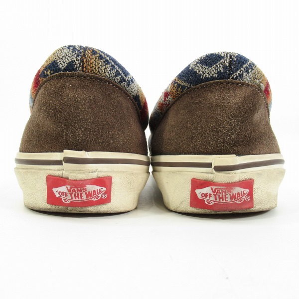 実際に弊社で買取させて頂いたPENDLETON×VANS/ペンドルトン× ヴァンズ バンズ スリッポン V98CL PDT /515317-0001/28.5の画像 1枚目