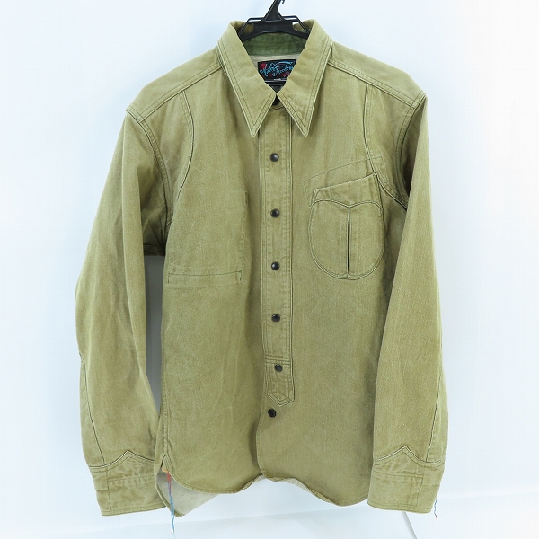 実際に弊社で買取させて頂いたSUGAR CANE×MR.FREEDOM/シュガーケーン×ミスターフリーダム デニムシャツ SC27951 XL