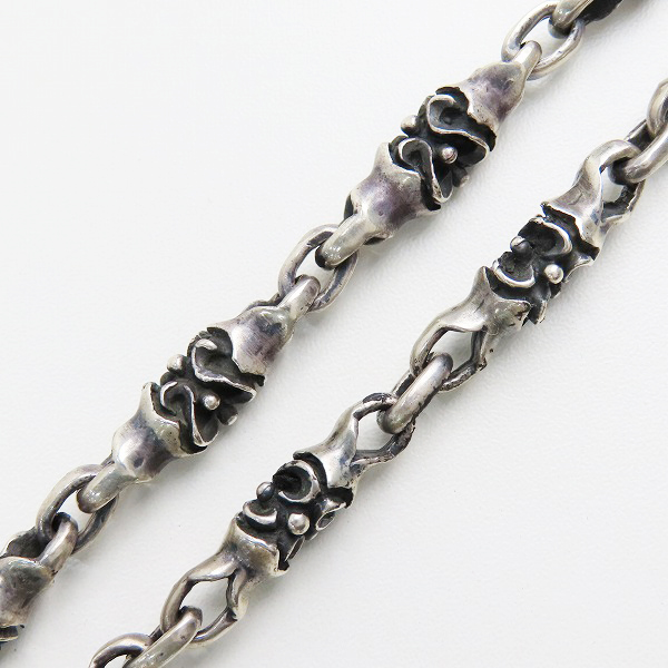 実際に弊社で買取させて頂いた【ギャラ付】Gabor/ガボール MINITURE MARONI LINK NECKLACE/ミニチュア マカロニ リンク ネックレス 16リンクの画像 1枚目