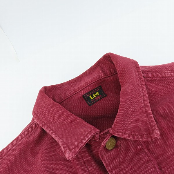 実際に弊社で買取させて頂いたLee×STUSSY/リー×ステューシー Gジャン/トラッカージャケット LB0229/Mの画像 5枚目