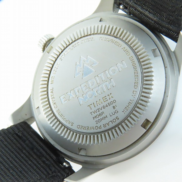 実際に弊社で買取させて頂いたtimex/タイメック expedition north/エクスペディション ノース 腕時計 TW2V64500の画像 3枚目