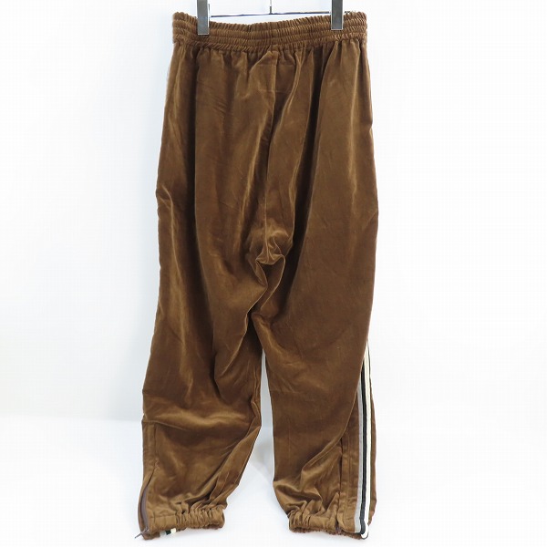 実際に弊社で買取させて頂いたWACKO MARIA/ワコマリア 24SS ベルベットトラックパンツ /Lの画像 1枚目
