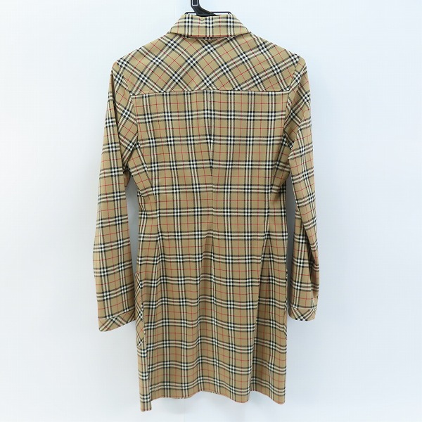 実際に弊社で買取させて頂いたBurberry London BLUE LABEL/バーバリーロンドン ブルーレーベル ノバチェック ワンピース /38の画像 1枚目