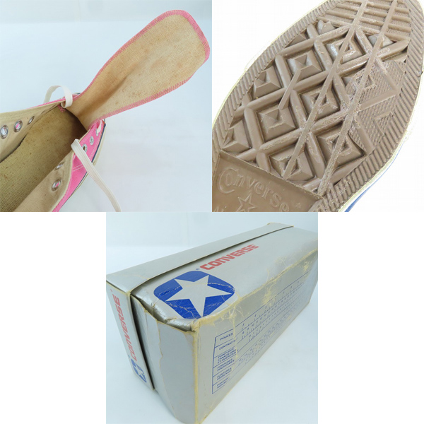 実際に弊社で買取させて頂いたCONVERSE/コンバース ALL STAR BASKETBALL ビンテージ スニーカー/9 1/2の画像 6枚目