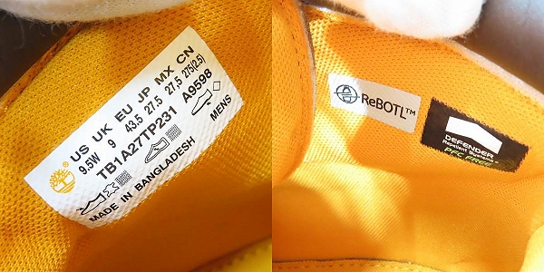 実際に弊社で買取させて頂いたTimberland/ティンバーランド 6 IN BASIC 6 INCH LACE BOOT WHEAT/6インチ レースアップブーツ TB1A27TP231/9.5Wの画像 5枚目