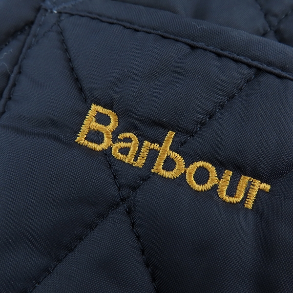 実際に弊社で買取させて頂いたBarbour/バブアー キルティング ナイロンジャケット/UK10の画像 7枚目