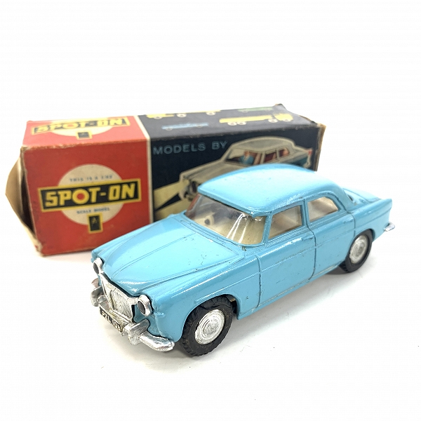 実際に弊社で買取させて頂いたTri-ang SPOT-ON/スポットオン 1/42 ROVER 3 LITER MODEL 157/SL WITH HEAD AND REAR LIGHTS/ローバー3 ライトレ ミニカー
