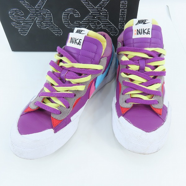 実際に弊社で買取させて頂いたNIKE×KAWS×SACAI/ナイキ×カウズ×サカイ BLAZER LOW/ブレーザーロー パープルダスク DM7901-500/26.5