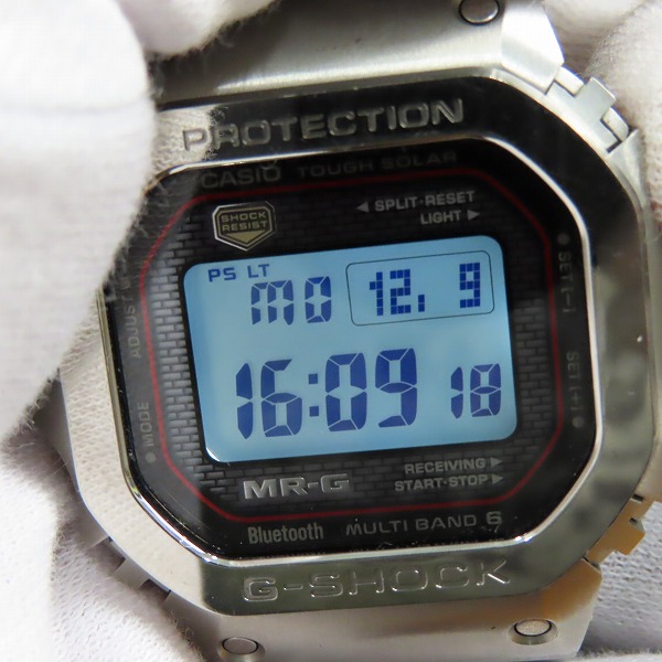 実際に弊社で買取させて頂いた【保証期間内】G-SHOCK/Gショック MR-G 初代モデル DW-5000C チタン フルメタル MRG-B5000D-1JRの画像 6枚目