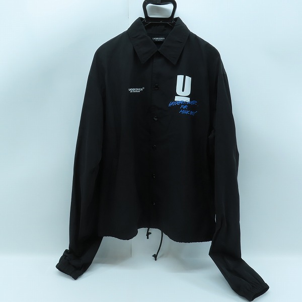 実際に弊社で買取させて頂いたUNDERCOVER×MILK BOY/アンダーカバー×ミルクボーイ 18AW COACH JACKET コーチ ジャケット UCV7201 F