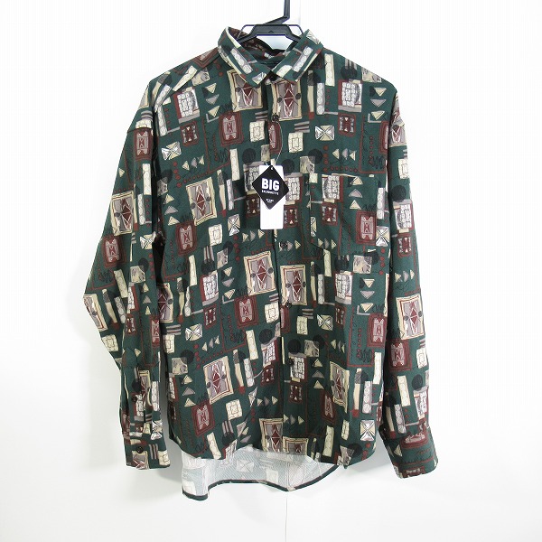 実際に弊社で買取させて頂いた【未使用】BEAMS HEART/ビームスハート レトロプリント ロングスリーブ ビッグ シャツ 42-11-0014-459/S