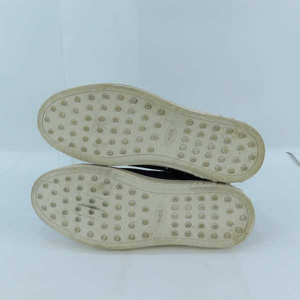 実際に弊社で買取させて頂いたTOD'S/トッズ スエード レザー スニーカー /7.5 の画像 2枚目