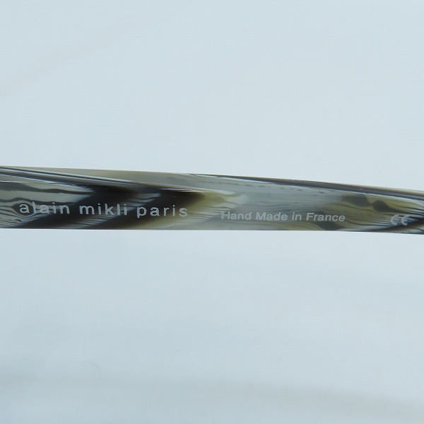 実際に弊社で買取させて頂いたalain mikli/アランミクリ メガネフレーム/アイウェア A0205-14の画像 4枚目