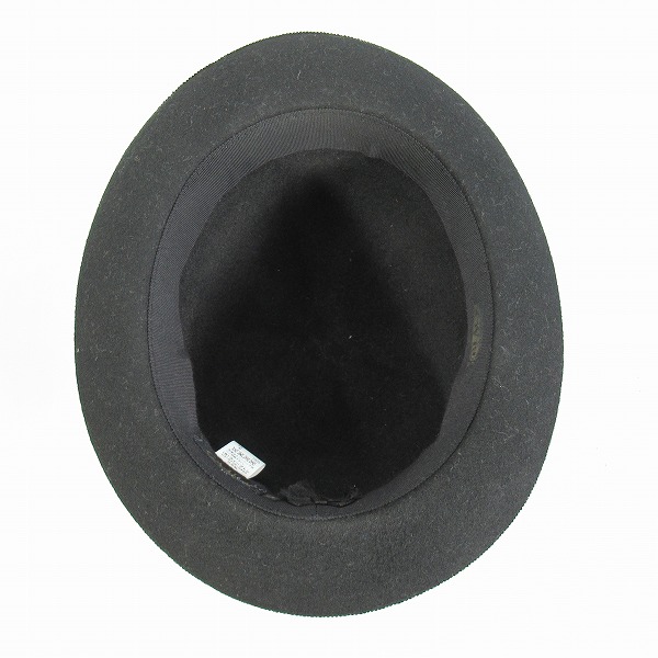 実際に弊社で買取させて頂いたBLACK SIGN×CA4LA/ブラックサイン×カシラ BS DardyHat ウール ハット /Lの画像 4枚目