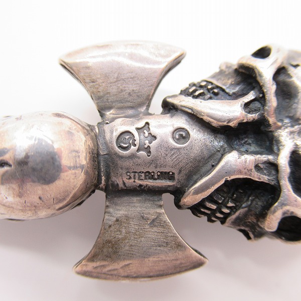 実際に弊社で買取させて頂いた【ギャラ付き/マリア】Gabor/ガボール トリプルスカルダガー w/ライオンヘッド ペンダントの画像 6枚目