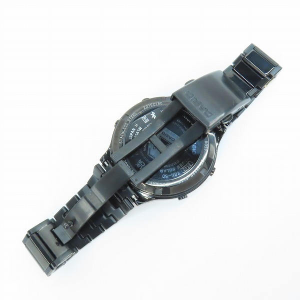 実際に弊社で買取させて頂いたCASIO/カシオ CASIOTRON/カシオトロン 50TH ANNIVERSARY/50周年記念 TRN-50ZE-1AJRの画像 4枚目