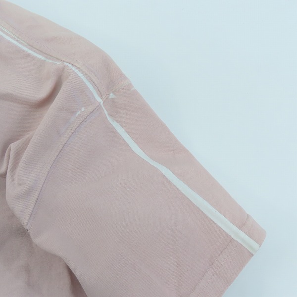実際に弊社で買取させて頂いたChristian Dior×SHAWN STUSSY/クリスチャンディオール×ショーンステューシー ロゴ Tシャツ ピンク 033J625E0554/XLの画像 7枚目