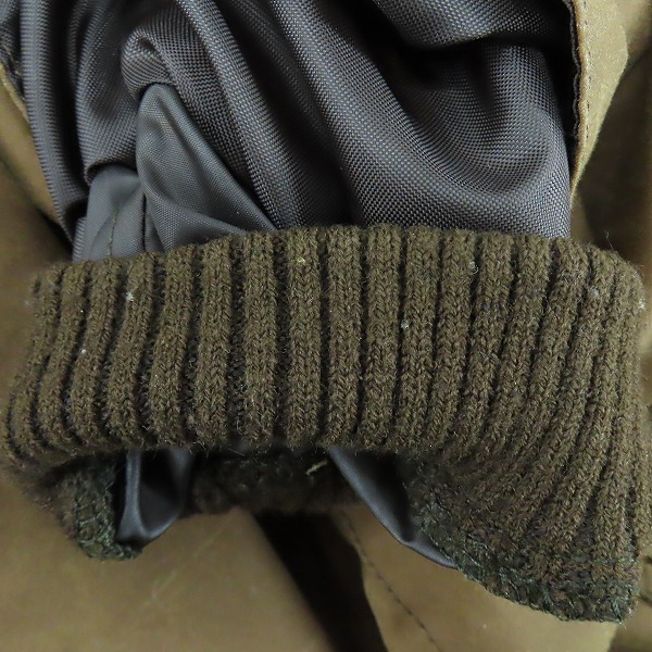 実際に弊社で買取させて頂いたBarbour/バブアー オイルドジャケット/コート/40の画像 7枚目