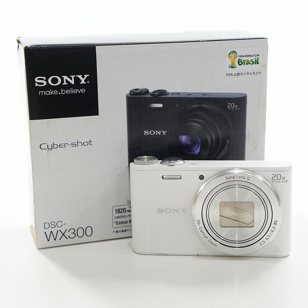 実際に弊社で買取させて頂いたSONY/ソニー Cyber-shot DSC-WX300 サイバーショット コンパクトデジタルカメラ 動作確認済み