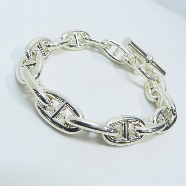 実際に弊社で買取させて頂いた【現行刻印】HERMES/エルメス シェーヌダンクルGM 14LINK 