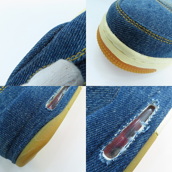 実際に弊社で買取させて頂いたNIKE×LEVI’S/ナイキ×リーバイス AIR JORDAN 4 RETRO NRG/エア ジョーダン 4 レトロ デニム AO2571-401/27.5の画像 7枚目