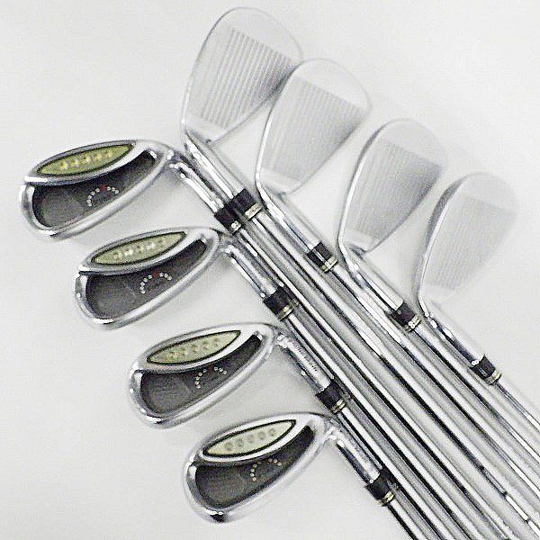 実際に弊社で買取させて頂いたTaylorMade/テーラーメイド rac CGB アイアン #5～9,P,A,Sw 8本セット NIPPON SHAFT FLEX:Sの画像 2枚目