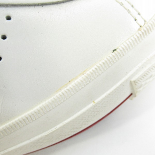 実際に弊社で買取させて頂いたCONVERSE/コンバース ONE STAR OX ローカットスニーカー ホワイト×レッド/9の画像 6枚目