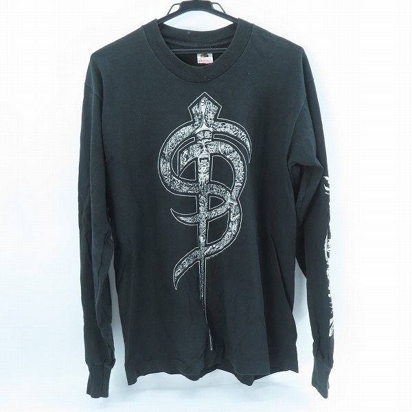 実際に弊社で買取させて頂いたSKINNY PUPPY/スキニーパピー LAST RIGHTS WORLD TOUR 1992-3/ヴィンテージ 長袖バンドTシャツ/L