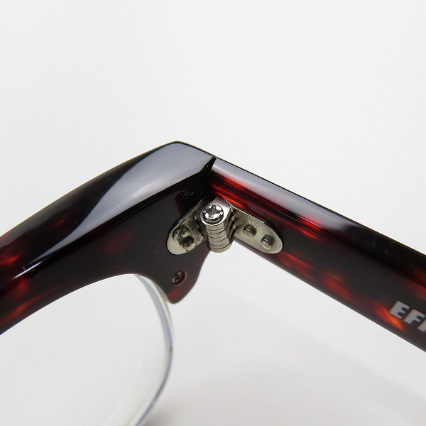 実際に弊社で買取させて頂いたEFFECTOR/エフェクター LARGO/ラルゴ ハーフリム 度入り メガネフレーム/アイウェアの画像 4枚目