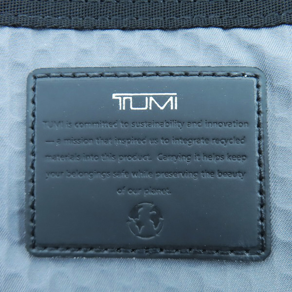 実際に弊社で買取させて頂いたTUMI/トゥミ コンパクト リュックサック/ショルダーバッグ 232751DEの画像 6枚目