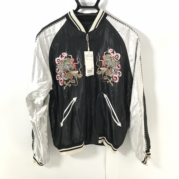 実際に弊社で買取させて頂いた【未使用】TAILOR TOYO×BEAMS/テーラー東洋×ビームス スカジャン リバーシブル 龍刺繍 TT14117BM/M