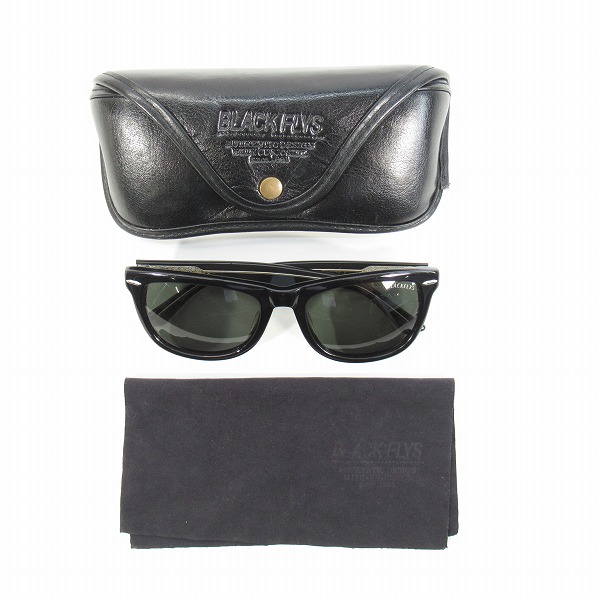 実際に弊社で買取させて頂いたBLACK FLYS/ブラックフライ FLY MEMPHIS サングラス/アイウェアの画像 9枚目