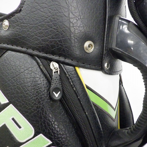 実際に弊社で買取させて頂いたCallaway/キャロウェイ Tour 19JM EPIC FLASH 2019年数量限定ツアーレプリカモデル 9.5型5分割キャディバッグ ブラックの画像 4枚目