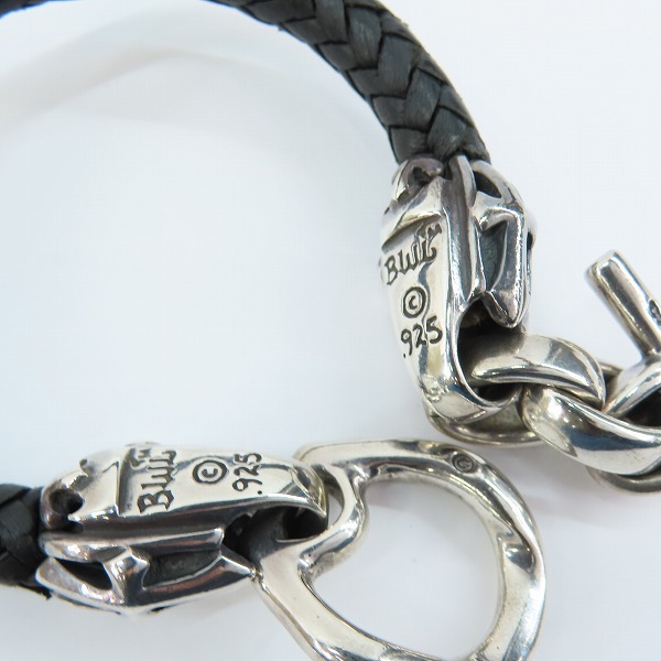 実際に弊社で買取させて頂いたBWL/ビルウォールレザー レザーブレスレット Tバーの画像 7枚目