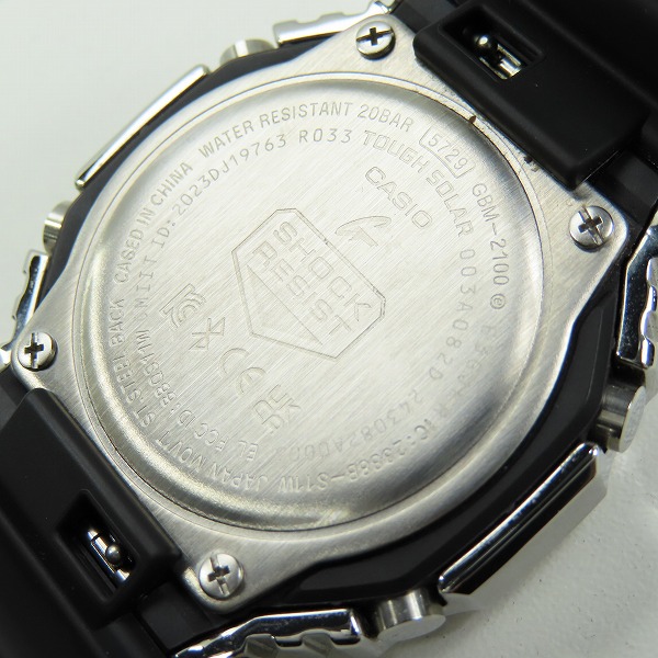 実際に弊社で買取させて頂いたG-SHOCK/Gショック ANALOG-DIGITAL 2100 Series GBM-2100-1AJFの画像 3枚目