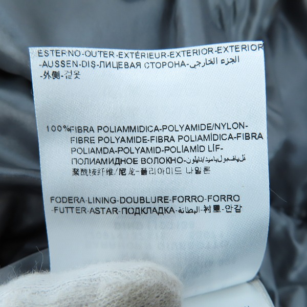 実際に弊社で買取させて頂いたMONCLER/モンクレール BARRHORN GIUBBOTTO ダウン ジャケット 120974137115 53071/0の画像 5枚目