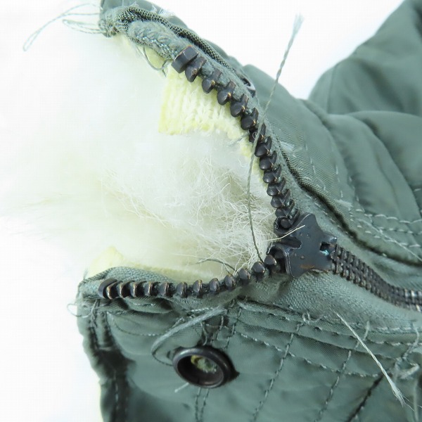 実際に弊社で買取させて頂いたALPHA INDUSTRIES/アルファ インダストリーズ N-2B ミリタリー フライトジャケット MIL-J-6278F/Mの画像 6枚目