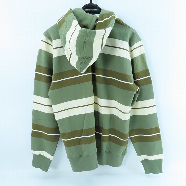 実際に弊社で買取させて頂いたSTUSSY/ステューシー ボーダー ジップアップ パーカー /Lの画像 1枚目