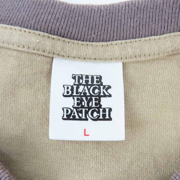 実際に弊社で買取させて頂いたTHE BLACK EYE PATCH/ブラックアイパッチ BIG BUSINESS プリント Tシャツ /Lの画像 2枚目