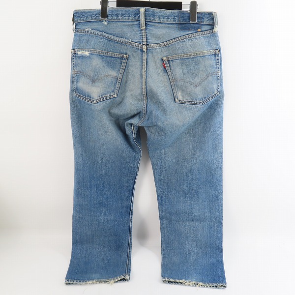 実際に弊社で買取させて頂いたLEVI'S/リーバイス ヴィンテージ 70s 501 刻印2/点々/不均等V/ビッグE/セルビッジ デニムパンツW30L30の画像 1枚目