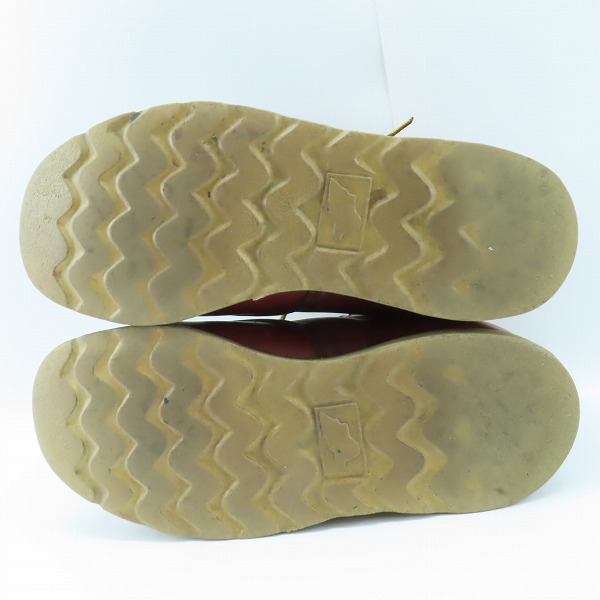 実際に弊社で買取させて頂いたRED WING/レッドウィング 半円犬タグ アイリュッシュセッターブーツ 875 /6.5の画像 2枚目