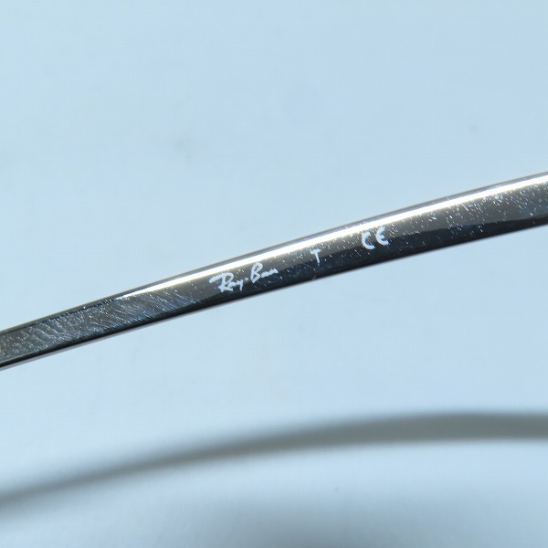 実際に弊社で買取させて頂いたRay-Ban/レイバン TOP BAR/トップバー サングラス 偏光レンズ RB3183の画像 5枚目
