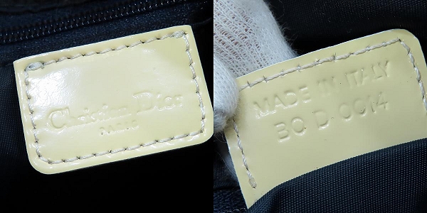 実際に弊社で買取させて頂いたChristian Dior/クリスチャンディオール トロッター柄 ミニボストンバッグ ハンドバッグ ナンバー2の画像 4枚目